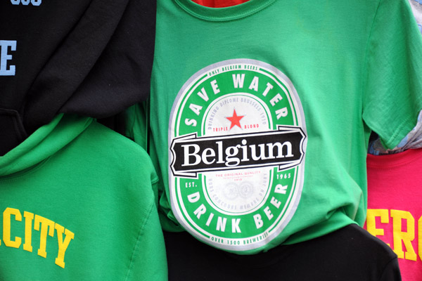 Good notion, but surely nobody in Belgium would drink *that* beer