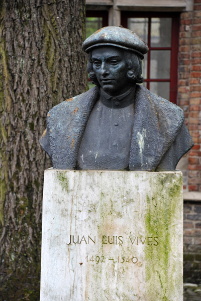 Juan Luis Vives (1492-1540), Brugge