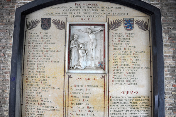 War Memorial, Zilverstraat, Brugge