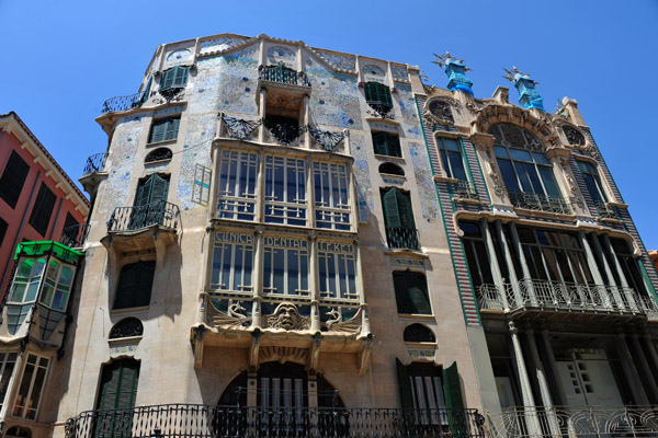 Can Forteza Rey, modernest building, 1909