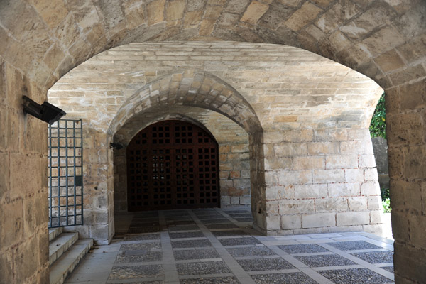 Gallery beneath the city walls, Palma de Mallorca