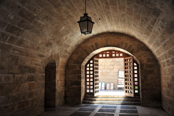 Gallery beneath the city walls, Palma de Mallorca