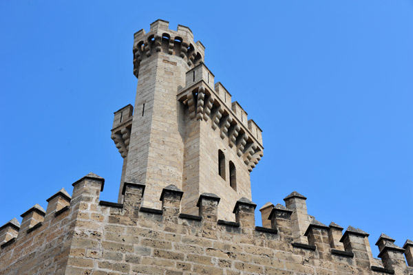 Palau Reial de l'Almudaina, Palms de Mallorca