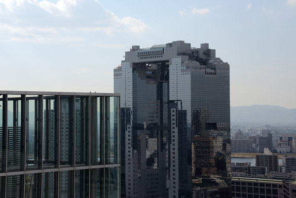Umeda Sky Building from the Osaka Hilton