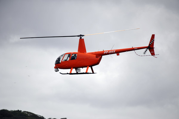 Robinson R44 (PP-KKK) flightseeing in Rio de Janeiro