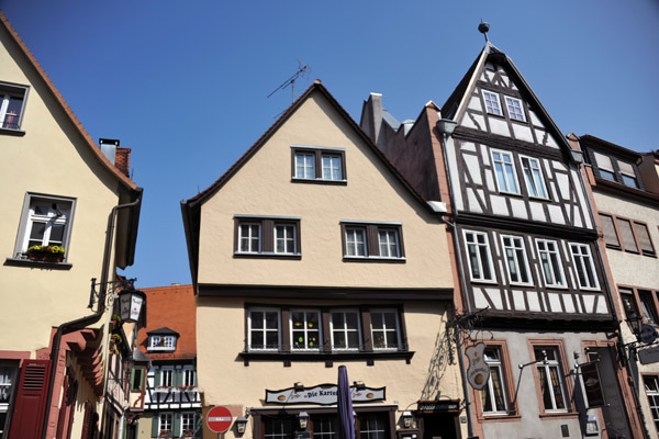 Metzgergasse leading off Dalbergstraße, Aschaffenburg