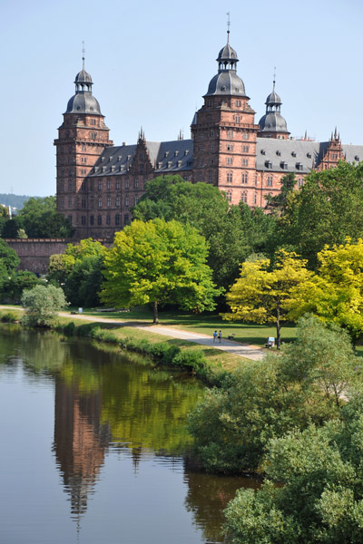 Schlo Johannisburg and the River Main, Aschaffenburg