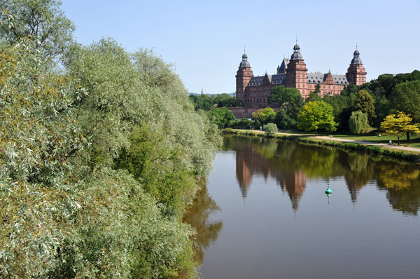 Schlo Johannisburg and the River Main, Aschaffenburg