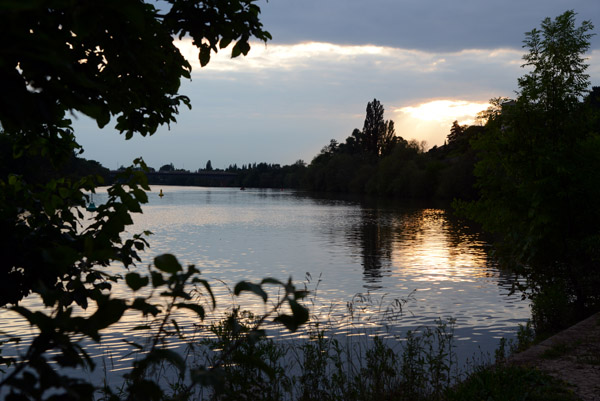 River Main in the evening, Aschaffenburg