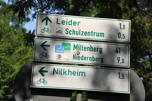 Bike Tour along the Main River from Aschaffenburg to Miltenberg