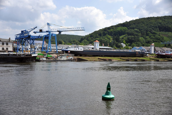 Main River at the Bayerische Shipbuilding Wharfs