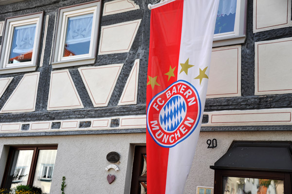 FC Bayern Mnchen flag, Wrth am Main
