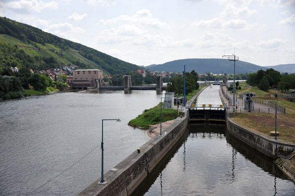 Schleuse (Locks) from the Main Bridge, Klingenberg