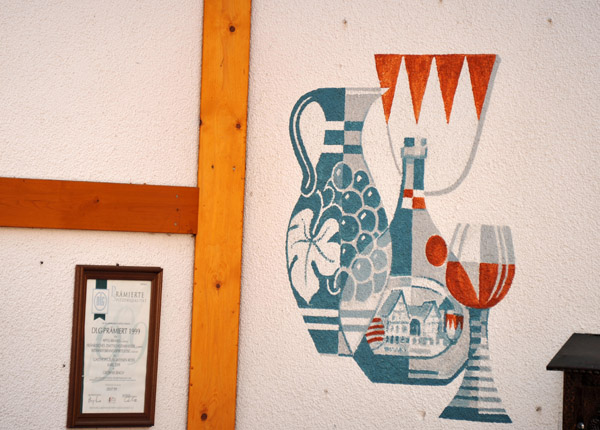 Red wine region of Franconia - Zum Weissen Ross