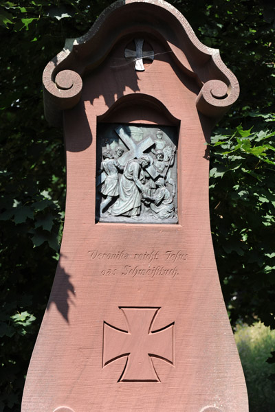 Kloster Engelberg path - Veronica wipes the face of Jesus