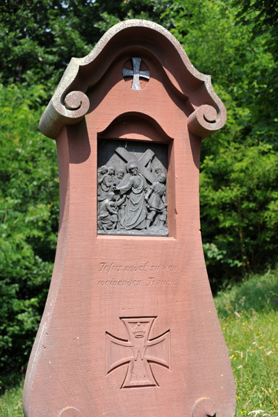 Kloster Engelberg path - Station of the Cross VIII