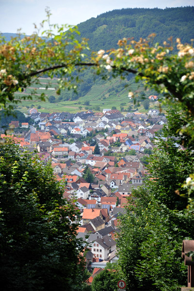 Großheubach from Kloster Engelberg