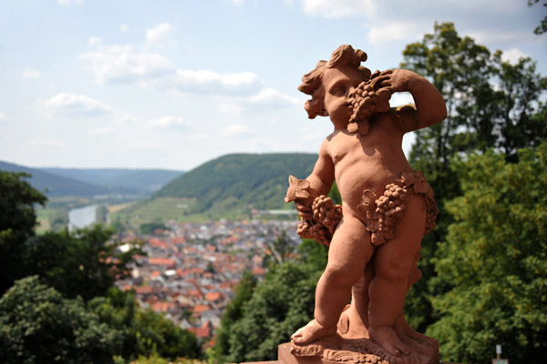 Cherub with grapes, Kloster Engelberg