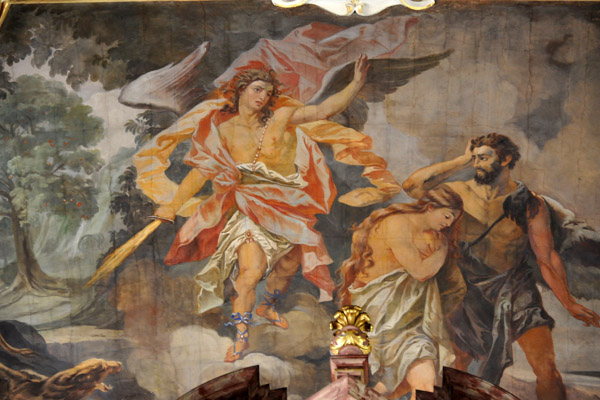 Probably the Flight into Egypt, Kloster Engelberg