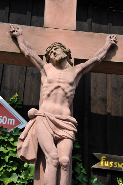 Roadside crucifix, Großheubach