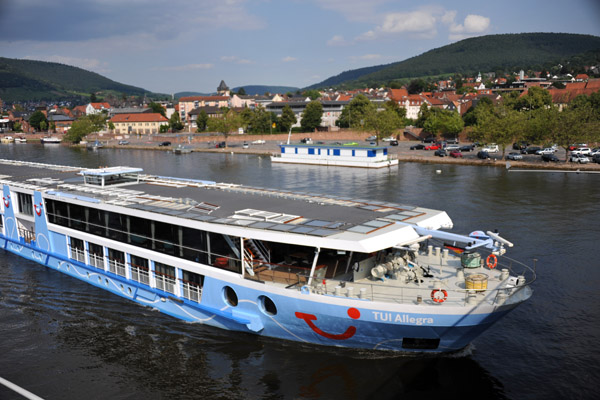 TUI Allegra cruising the River Main, Miltenberg