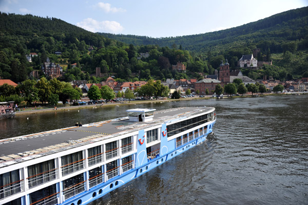 TUI Allegra cruising the River Main, Miltenberg