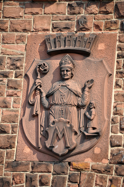 Carving over the Gatehouse of the Main Bridge, Miltenberg