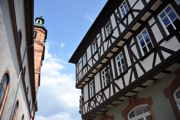 Half-Timbered House next to St. Jakobus, Miltenberg