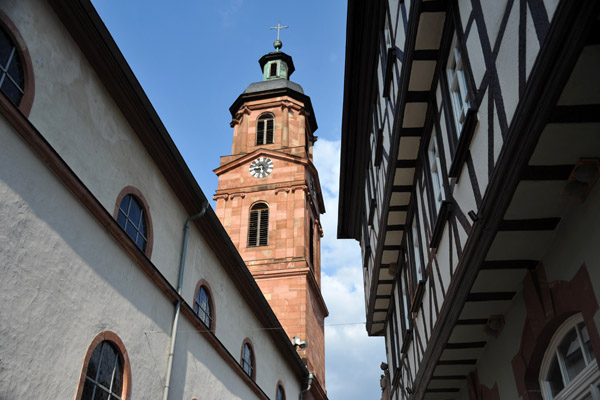 Half-Timbered House next to St. Jakobus, Miltenberg