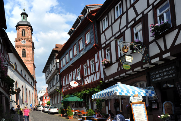 Hauptstraße next to St. Jakobus, Miltenberg