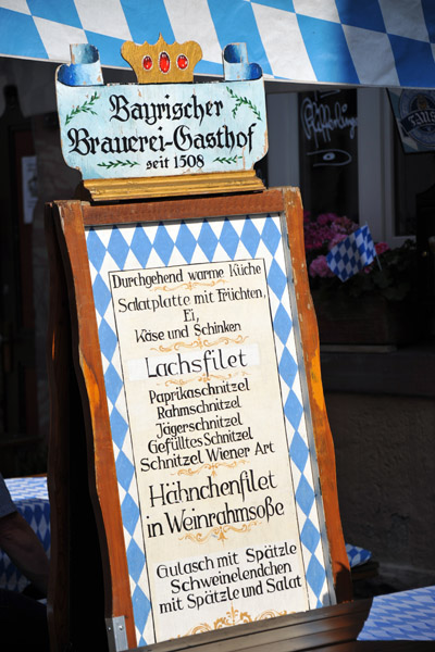 Bayrischer Brauerei-Gasthof, since 1508, Miltenberg