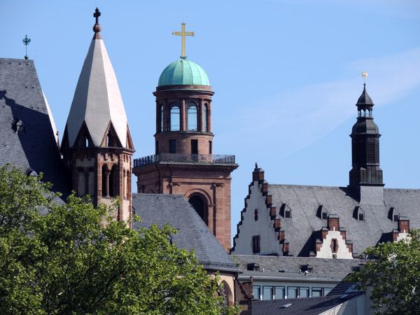 Paulskirche and the Neues Rathaus, Frankfurt am Main