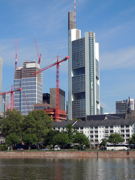 Commerzbank Tower, 259m, tallest in Frankfurt