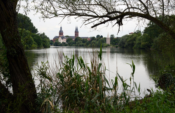 Seligenstadt, on the left bank of the River Main, Hessen