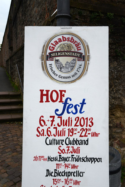 Glaabsbru Seligenstadt Hoffest 2013
