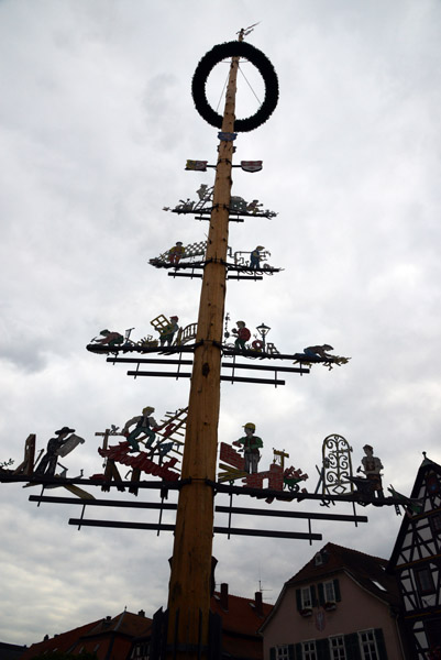 Maypole, Marktplatz, Seligenstadt