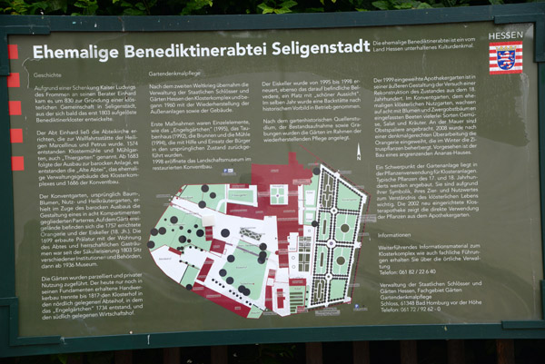 History of the former Benedictine Abbey of Seligenstadt