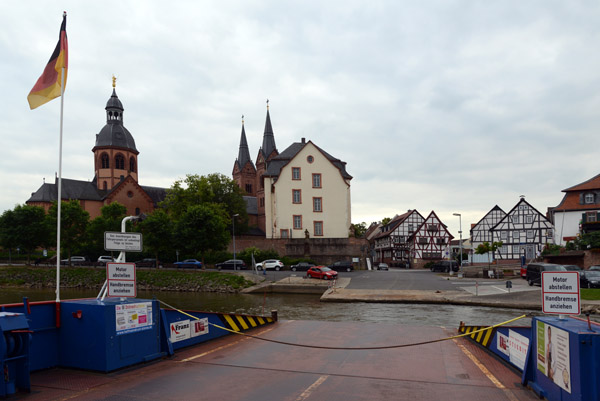 Seligenstadt from the Main Ferry