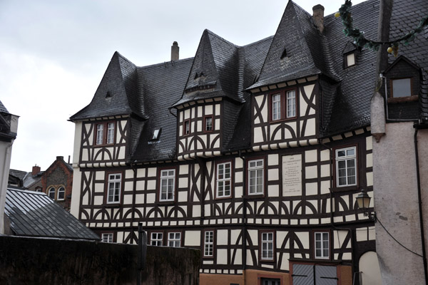 Der Klunkhardshof, ca 1500, Rdesheim am Rhein