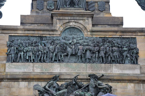 Base of the Niederwalddenkmal