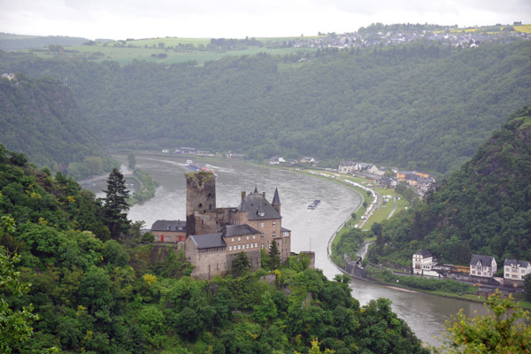 Burg Katz, Patersberg- Dreiburgenblick