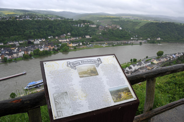 Dreiburgenblick - Burg Rheinfels, St. Goar