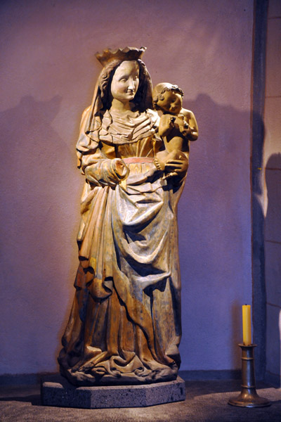 Late Gothic Rhenish Madonna, 1445 (copy)