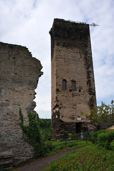 Tower ruins, Burg Metternich