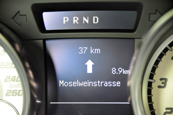 Driving the Moselweinstrae