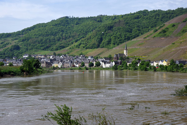 Mosel River downstream from Bremm