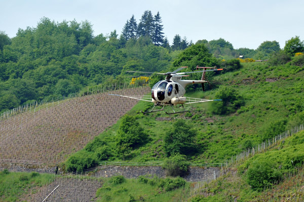 D-HOBY Hughes 369D Aerial Tractor, Mosel Valley