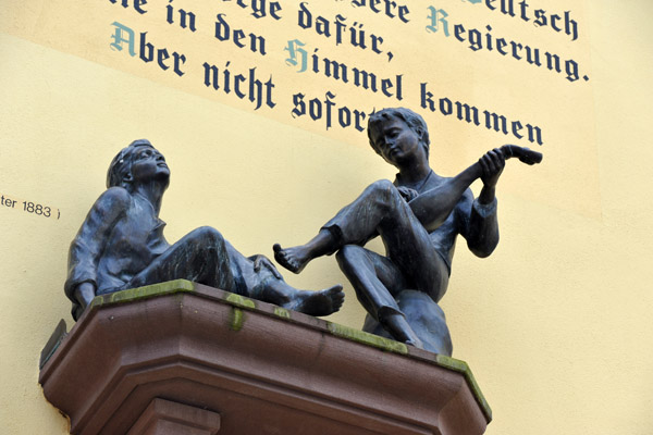 Sculpture with a Prayer, Burgstrae 103, Bernkastel-Kues
