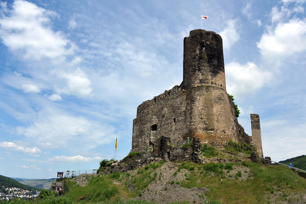 Burg Landshut was destroyed by fire in 1692 and left in ruin