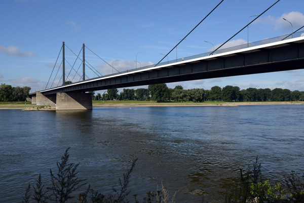 Theodor-Heuss-Brcke, 1953-1957, the first cable-stayed bridge in Germany